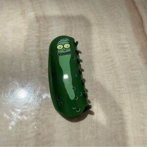 Rick and Morty Green Hair Clip